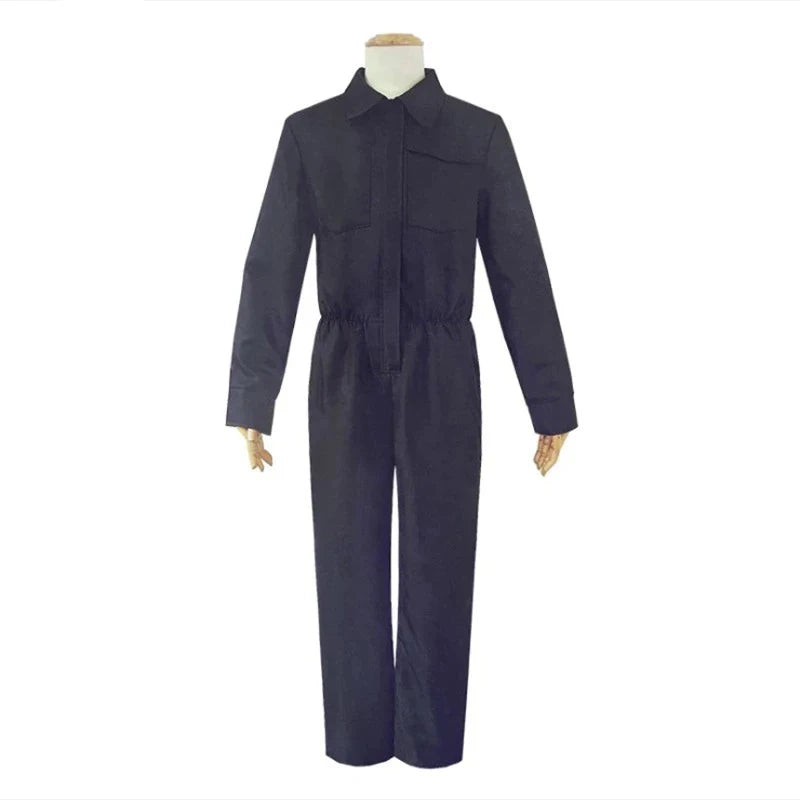 Michael Myers Costume Cosplay Horror Demon Killer Blue