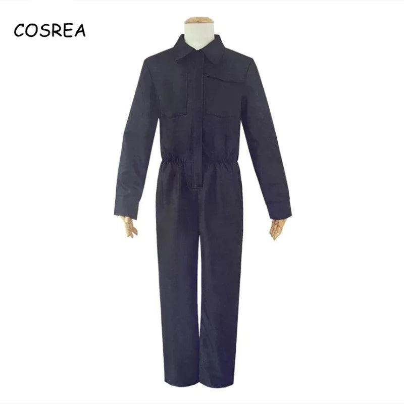 Michael Myers Costume Cosplay Horror Demon Killer Blue